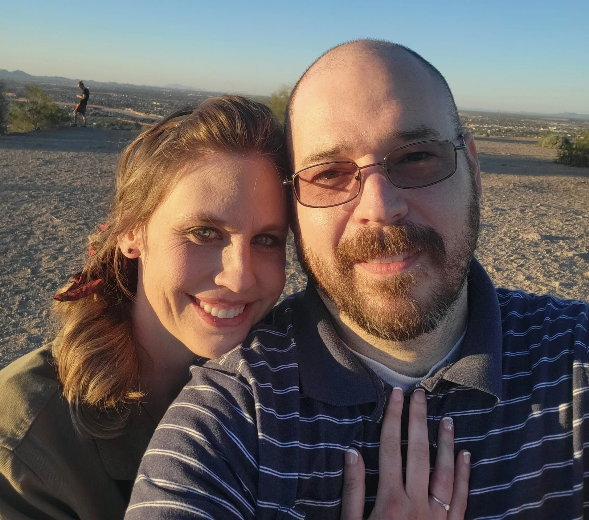 Elizabeth and Daniel, founders of AI Search Results Optimizer